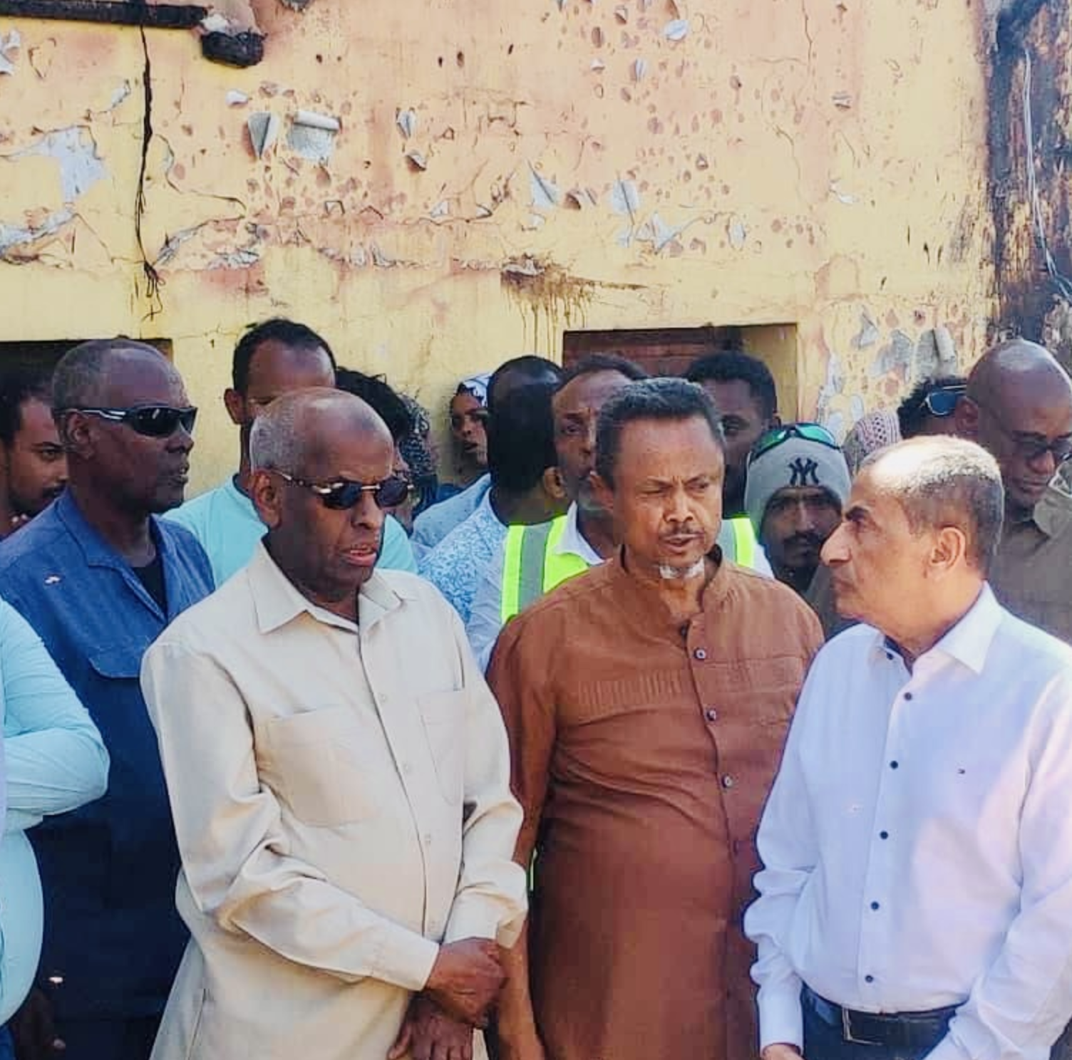 Incendie à Ambouli , le PM au chevet des sinistrés